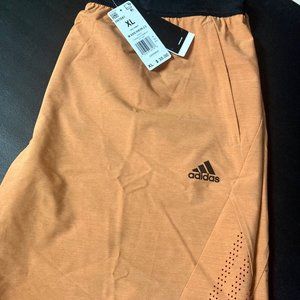 Adidas Aeroready Mens Orange Axis Woven 2.5, Shorts, XL, NWT!!